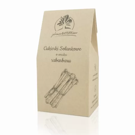 Cukierki solankowe - rabarbar
